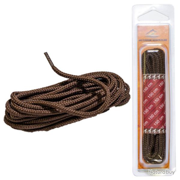 LACET MARRON - 180cm - OUTDOOR ADVENTURE