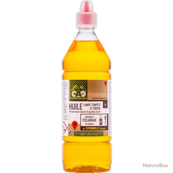 HUILE CITRONNELLE 1L LAMPE TEMP�TE/TORCHE - CAO
