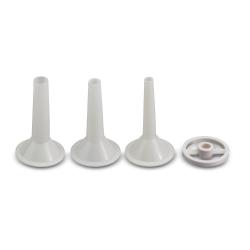 LOT 3 ENTONNOIRS HACHOIR N°5 15-20-25MM - REBER