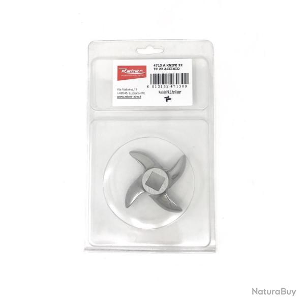 COUTEAU HACHOIR N22 INOX - REBER