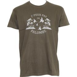 TSHIRT JPEUX PAS JAI PALOMBE KAKI BARTAVEL