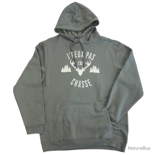 SWEAT HOOD J PEUX PAS J AI CHASSE BARTAVEL