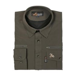 CHEMISE STRETCH ANTITIC GROUSE KAKI - M - PROHUNT
