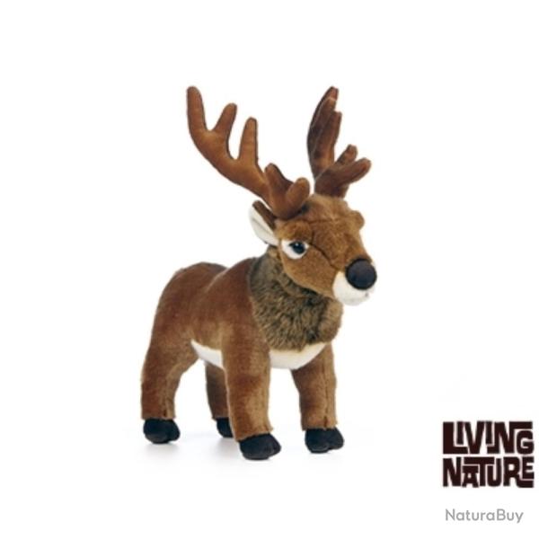 PELUCHE CERF - LIVING NATURE