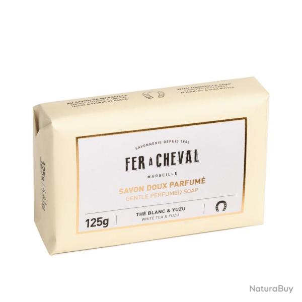 SAVONNETTE PARFUM THE BLANC YUZU - 125g - FER A CHEVAL