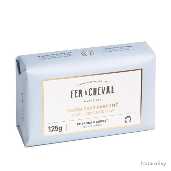 SAVONNETTE PARFUM EMBRUNS CEDRAT - 125g - FER A CHEVAL
