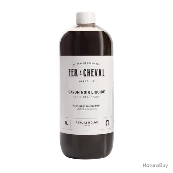 SAVON NOIR LIQUIDE OLIVE - 1l - FER A CHEVAL