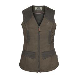 GILET GARRIGUE FEMME MARRON PERCUSSION