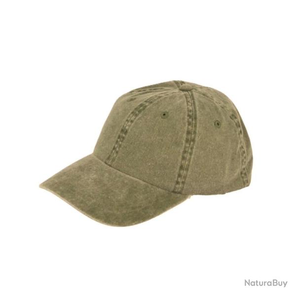 CASQUETTE BASEBALL COTON OLIVE - FLECHET