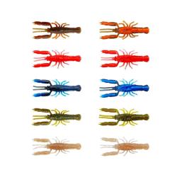 LEURRE 3D CRAYFISH RATTL 5.5CM 1.6G - MOTOR OIL UV - SAVAGE GEAR
