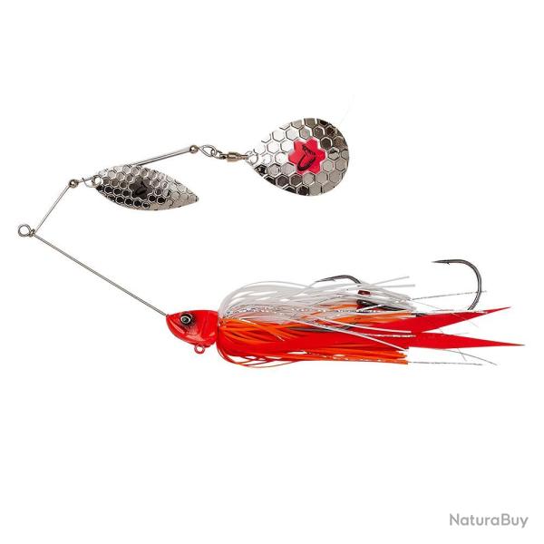 LEURRE DA'BUSH SPINNERBAIT 14CM 21G - RED HEAD SILVER - SAVAGE GEAR