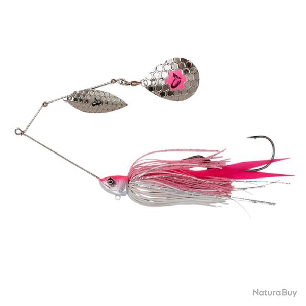 LEURRE DA'BUSH SPINNERBAIT 14CM 21G - PINK SILVER - SAVAGE GEAR