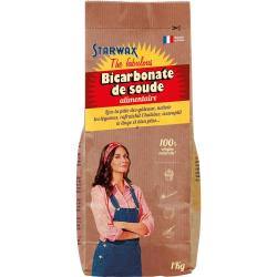 BICARBONATE DE SOUDE ALIMENTAIRE1KG - STARWAX THE FABULOUS