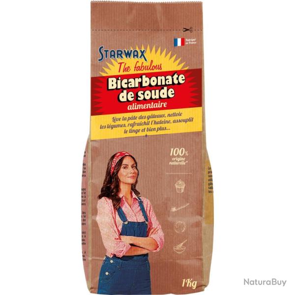 BICARBONATE DE SOUDE ALIMENTAIRE1KG - STARWAX THE FABULOUS
