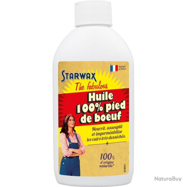 HUILE 100% PIED DE BOEUF 250ML - 0.2500 - STARWAX THE FABULOUS