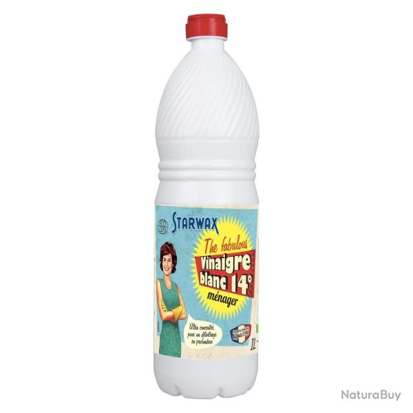 VINAIGRE BLANC 14� SANS PARFUM 1L - 1.0000 - STARWAX THE FABULOUS
