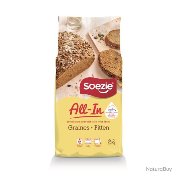 PREPARATION A PAIN AUX GRAINES 2.5KG - SOEZIE