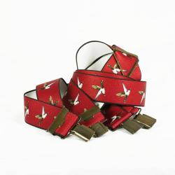 BRETELLES CANARD BORDEAUX - BOYER