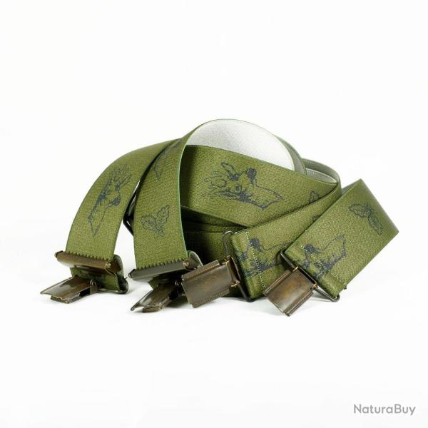 BRETELLES BROCARD KAKI - BOYER