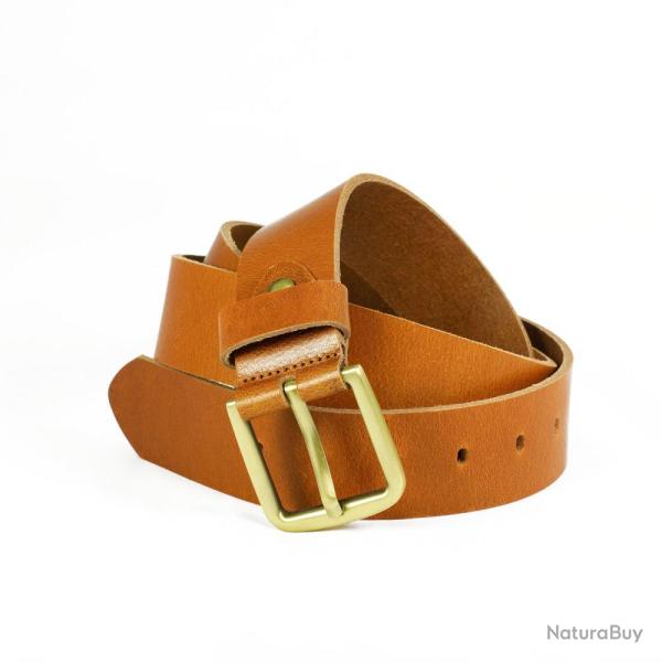 CEINTURON GOLD MARRON - BOYER