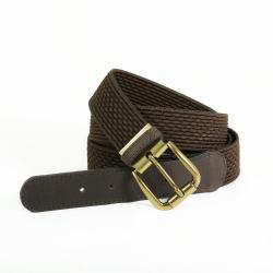 CEINTURE ELASTIC GDE TAILLE MARRON - BOYER