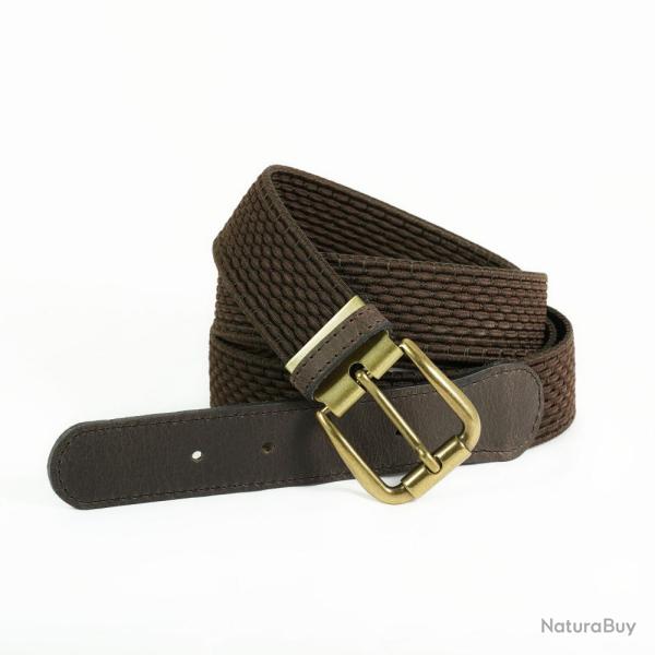 CEINTURE ELASTIC GDE TAILLE MARRON - BOYER