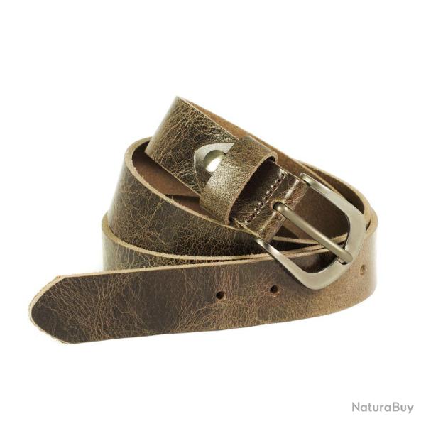 CEINTURE FEMME VOLCANO MARRON - BOYER