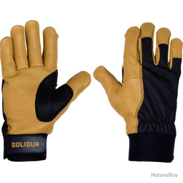 GANTS TRAVAIL SPECIALE TAILLE CUIR - 8 - SOLIDUR