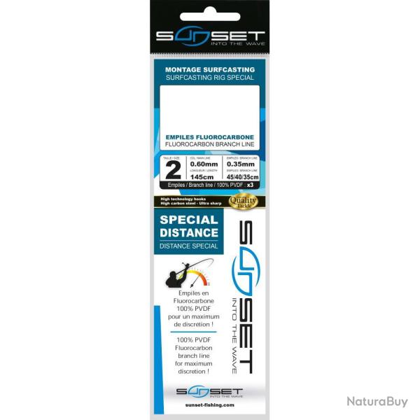 BAS DE LIGNE SURF RS COMP SP LD - 2 - SUNSET
