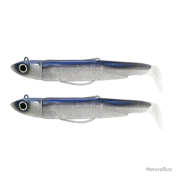 LEURRE BM90 DOUBLE OFFSHORE 10G - BLUE + ELECTRIC BLUE - FIIISH