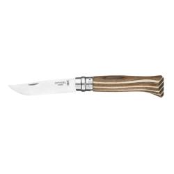 COUTEAU BOULEAU LAMELLE BRUN N&deg;08 - OPINEL