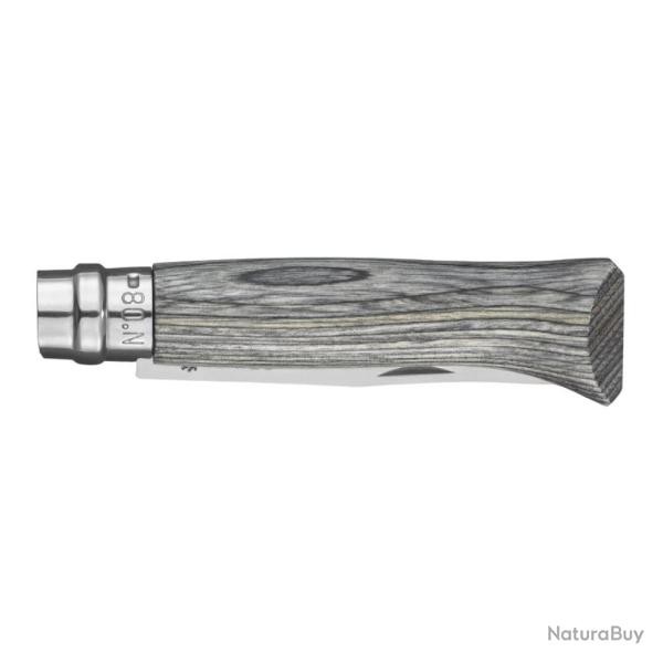 COUTEAU BOULEAU LAMELLE GRIS N08 - OPINEL