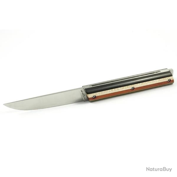 COUTEAU 11CM EBENE+POCHETTE KRAFT - LE PERIGORD