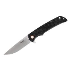 COUTEAU HAXBY 12,5CM CARBONE NOIR - BUCK