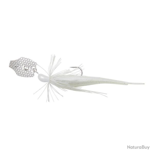 LEURRE CRAZY SWIM JIG 10CM 8,5GR - WHITE SILVER - SAVAGE GEAR