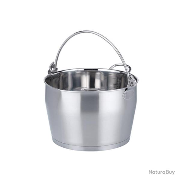CHAUDRON DE CUISSON A CONFITURE INOX 24CM - BAUMALU