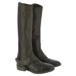 MINI-CHAPS EQUITHEME CUIR MARRON - 2XL - EQUITHEME