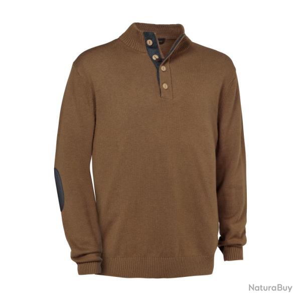PULL WARENNE MARRON CLUB INTERCHASSE
