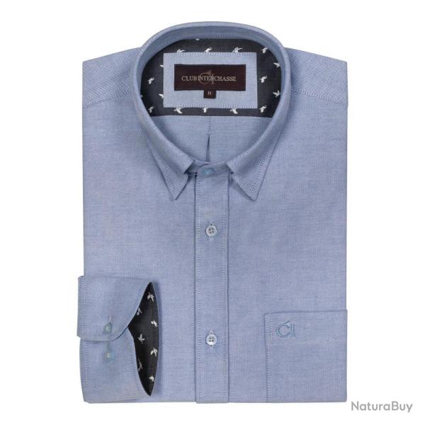 CHEMISE NEPTUNE BLEU CLUB INTERCHASSE