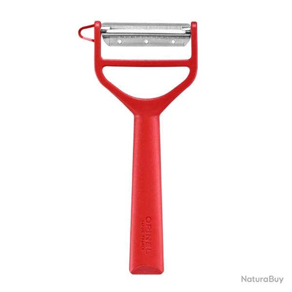EPLUCHEUR 2 LAMES T DUO ROUGE - OPINEL