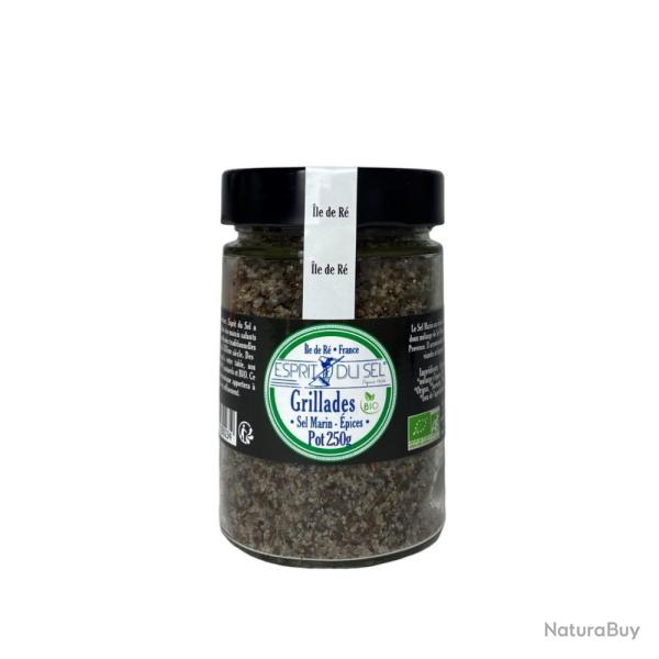 SEL MARIN SPECIAL GRILLADES 250G - ESPRIT DU SEL