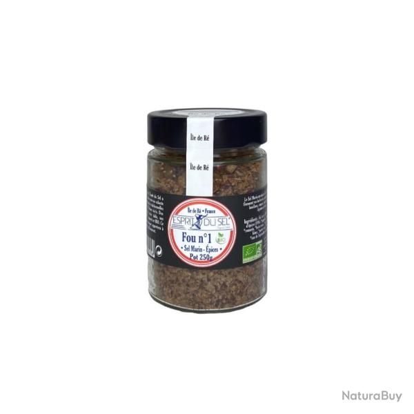 SEL MARIN FOU N1 250G - ESPRIT DU SEL