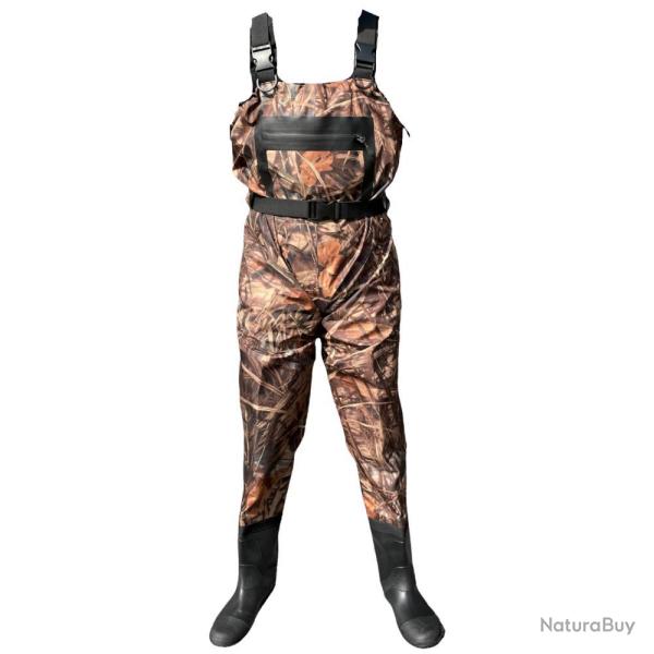 WADERS RESPIRANTES CAMO 5 COUCHES - 44