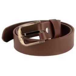 CEINTURE CUIR MARRON