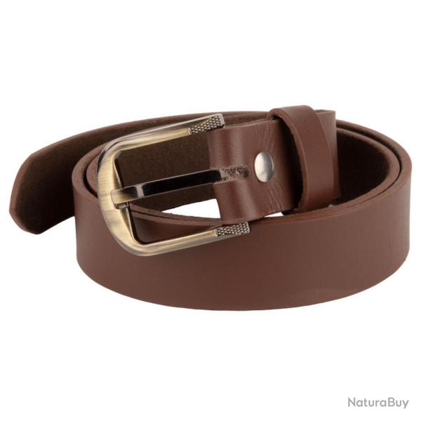 CEINTURE CUIR MARRON