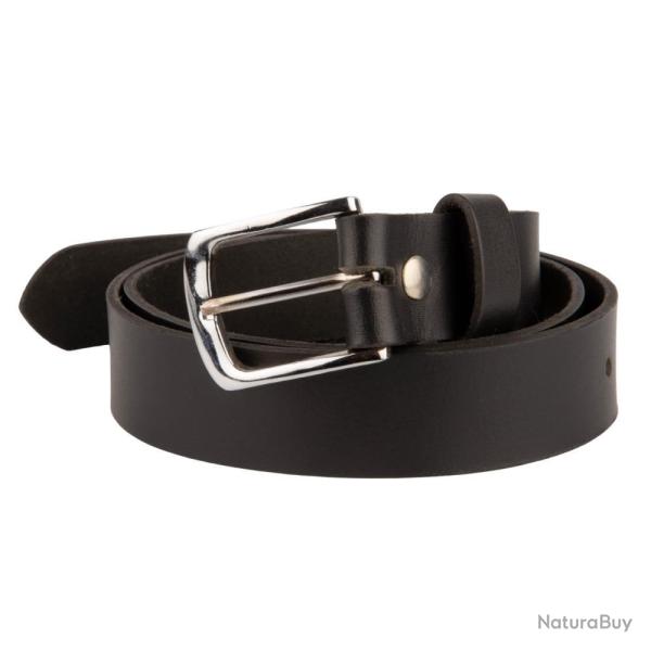 CEINTURE CUIR NOIRE - 
