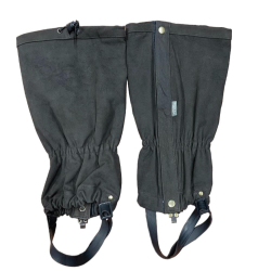 GUETRE EN CUIR MARRON