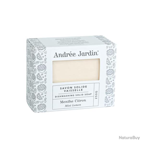 PRODUIT VAISSELLE SOLIDE 250G - MENTHE CITRON - ANDREE JARDIN