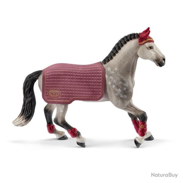 FIGURINE JUMENT TRAKEHNEN CONCOURS �QUESTRE - SCHLEICH