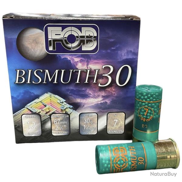 CARTOUCHES BISMUTH 30 12/30G - N 7 - FOB